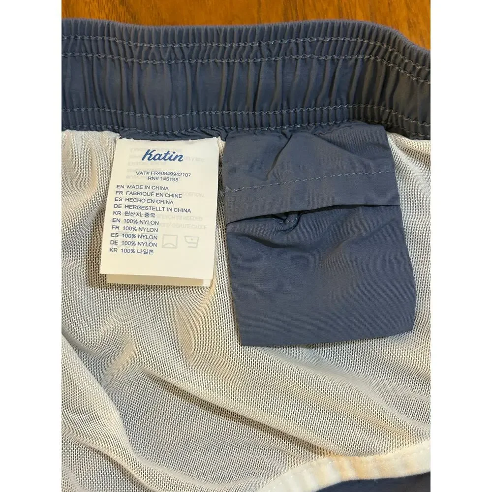 Gray‎ Katin Mesh-Lined Poolside Volley Water Shorts | Swim Trunks - (Men's XXL)